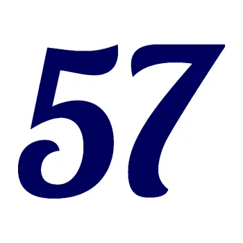 Polep vozidla Startovní číslo 57 typ 3 (23 - tmavě modrá) SAMOLEPKA NA AUTO, NÁLEPKA, FÓLIE, POLEP, TUNING, VLASTNÍ TEXT, TISK, AUTOSAMOLEPKY.cz, POLEPY, OBRÁZEK, LOGO, 3D STICKERS