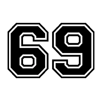 Polep vozidla Startovní číslo 69 typ 4 (01 - černá) SAMOLEPKA NA AUTO, NÁLEPKA, FÓLIE, POLEP, TUNING, VLASTNÍ TEXT, TISK, AUTOSAMOLEPKY.cz, POLEPY, OBRÁZEK, LOGO, 3D STICKERS