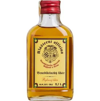 Likér Benediktinský likér 100 ml – 30% (Benediktinský likér 100 ml – 30%)