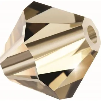 Dětské navlékací korálky Preciosa Bicone MC beads č. 6 (3mm)