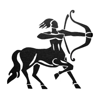 Samolepící dekorace SAMOLEPKA Střelec 005 pravá (63 - škrábaný kov černý) NA AUTO, NÁLEPKA, FÓLIE, POLEP, TUNING, VLASTNÍ TEXT, TISK, AUTOSAMOLEPKY.cz, POLEPY, OBRÁZEK, LOGO, SAMOLEPKY