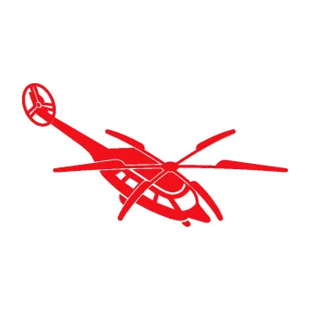 Polep vozidla SAMOLEPKA Vrtulník 011 pravá helikoptéra (10 - červená) NA AUTO, NÁLEPKA, FÓLIE, POLEP, TUNING, VLASTNÍ TEXT, TISK, AUTOSAMOLEPKY.cz, POLEPY, OBRÁZEK, LOGO, SAMOLEPKY