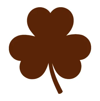 Samolepící dekorace Trojlístek 001 levá (15 - hnědá) SAMOLEPKA NA AUTO, NÁLEPKA, FÓLIE, POLEP, TUNING, VLASTNÍ TEXT, TISK, AUTOSAMOLEPKY.cz, POLEPY, OBRÁZEK, LOGO, 3D STICKERS