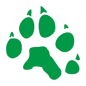 Samolepící dekorace SAMOLEPKA Tlapka 003 pravá (12 - zelená) NA AUTO, NÁLEPKA, FÓLIE, POLEP, TUNING, VLASTNÍ TEXT, TISK, AUTOSAMOLEPKY.cz, POLEPY, OBRÁZEK, LOGO, SAMOLEPKY