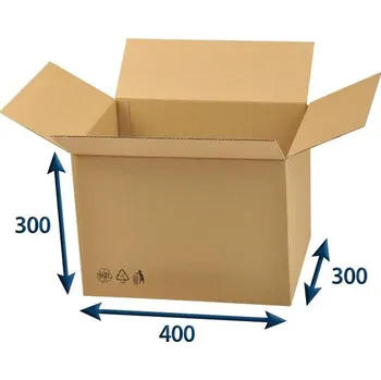 Obálka Kartonová krabice 400x300x300 3VVL