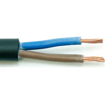 elektrický kabel H05RR-F 2x1,5 (2Dx1,5 CGSG)