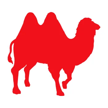 Samolepící dekorace SAMOLEPKA Velbloud 002 pravá (10 - červená) NA AUTO, NÁLEPKA, FÓLIE, POLEP, TUNING, VLASTNÍ TEXT, TISK, AUTOSAMOLEPKY.cz, POLEPY, OBRÁZEK, LOGO, SAMOLEPKY