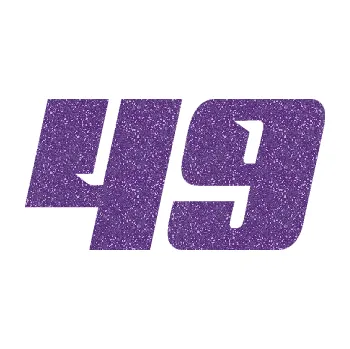 Polep vozidla SAMOLEPKA Startovní číslo 49 typ 6 (87 - Ultra Metalic fialová) NA AUTO, NÁLEPKA, FÓLIE, POLEP, TUNING, VLASTNÍ TEXT, TISK, AUTOSAMOLEPKY.cz, POLEPY, OBRÁZEK, LOGO, SAMOLEPKY