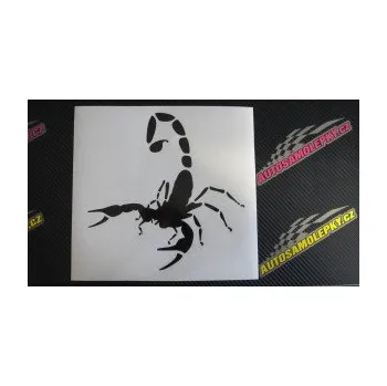 Polep vozidla Štír 018 levá (12 - zelená) SAMOLEPKA NA AUTO, NÁLEPKA, FÓLIE, POLEP, TUNING, VLASTNÍ TEXT, TISK, AUTOSAMOLEPKY.cz, POLEPY, OBRÁZEK, LOGO, 3D STICKERS