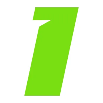 Polep vozidla Startovní číslo 1 typ 6 (04 - zelená kawasaki) SAMOLEPKA NA AUTO, NÁLEPKA, FÓLIE, POLEP, TUNING, VLASTNÍ TEXT, TISK, AUTOSAMOLEPKY.cz, POLEPY, OBRÁZEK, LOGO, 3D STICKERS