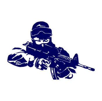 Samolepící dekorace SAMOLEPKA Voják 009 pravá (23 - tmavě modrá) NA AUTO, NÁLEPKA, FÓLIE, POLEP, TUNING, VLASTNÍ TEXT, TISK, AUTOSAMOLEPKY.cz, POLEPY, OBRÁZEK, LOGO, SAMOLEPKY