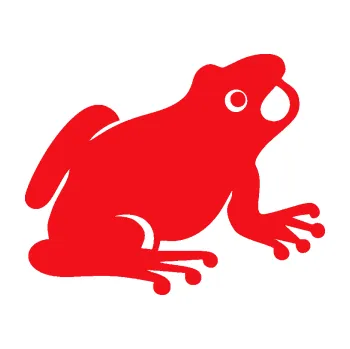 Samolepící dekorace SAMOLEPKA Žába 007 pravá (10 - červená) NA AUTO, NÁLEPKA, FÓLIE, POLEP, TUNING, VLASTNÍ TEXT, TISK, AUTOSAMOLEPKY.cz, POLEPY, OBRÁZEK, LOGO, SAMOLEPKY