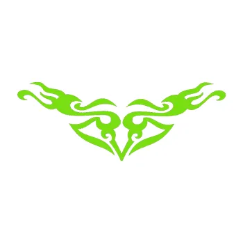 Polep vozidla Tetování 153 (04 - zelená kawasaki) SAMOLEPKA NA AUTO, NÁLEPKA, FÓLIE, POLEP, TUNING, VLASTNÍ TEXT, TISK, AUTOSAMOLEPKY.cz, POLEPY, OBRÁZEK, LOGO, 3D STICKERS