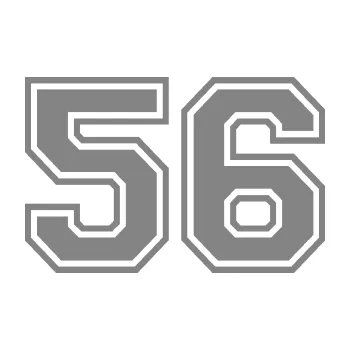 Polep vozidla Startovní číslo 56 typ 4 (17 - šedá) SAMOLEPKA NA AUTO, NÁLEPKA, FÓLIE, POLEP, TUNING, VLASTNÍ TEXT, TISK, AUTOSAMOLEPKY.cz, POLEPY, OBRÁZEK, LOGO, 3D STICKERS