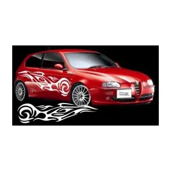 Polep vozidla SAMOLEPKA Samolepka na bok tattoo 055 (27 - limetová) NA AUTO, NÁLEPKA, FÓLIE, POLEP, TUNING, VLASTNÍ TEXT, TISK, AUTOSAMOLEPKY.cz, POLEPY, OBRÁZEK, LOGO, SAMOLEPKY