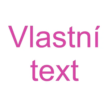 Polep vozidla Vlastní text - Arial (16 - růžová) SAMOLEPKA NA AUTO, NÁLEPKA, FÓLIE, POLEP, TUNING, VLASTNÍ TEXT, TISK, AUTOSAMOLEPKY.cz, POLEPY, OBRÁZEK, LOGO, 3D STICKERS