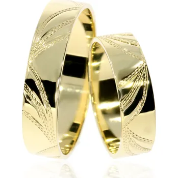 Prsten Zlatnictví Helios Zlaté snubní prsteny L-8/B