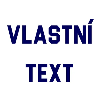 Polep vozidla Vlastní text - Blockletter (23 - tmavě modrá) SAMOLEPKA NA AUTO, NÁLEPKA, FÓLIE, POLEP, TUNING, VLASTNÍ TEXT, TISK, AUTOSAMOLEPKY.cz, POLEPY, OBRÁZEK, LOGO, 3D STICKERS