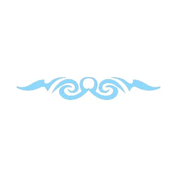 Polep vozidla SAMOLEPKA Tetování 133 (03 - světle modrá) NA AUTO, NÁLEPKA, FÓLIE, POLEP, TUNING, VLASTNÍ TEXT, TISK, AUTOSAMOLEPKY.cz, POLEPY, OBRÁZEK, LOGO, SAMOLEPKY