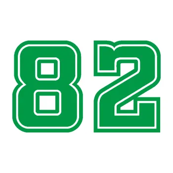 Polep vozidla Startovní číslo 82 typ 5 (12 - zelená) SAMOLEPKA NA AUTO, NÁLEPKA, FÓLIE, POLEP, TUNING, VLASTNÍ TEXT, TISK, AUTOSAMOLEPKY.cz, POLEPY, OBRÁZEK, LOGO, 3D STICKERS