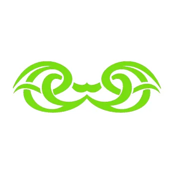 Polep vozidla Tetování 137 (04 - zelená kawasaki) SAMOLEPKA NA AUTO, NÁLEPKA, FÓLIE, POLEP, TUNING, VLASTNÍ TEXT, TISK, AUTOSAMOLEPKY.cz, POLEPY, OBRÁZEK, LOGO, 3D STICKERS