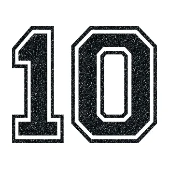 Polep vozidla Startovní číslo 10 typ 4 (85 - Ultra Metalic černá) SAMOLEPKA NA AUTO, NÁLEPKA, FÓLIE, POLEP, TUNING, VLASTNÍ TEXT, TISK, AUTOSAMOLEPKY.cz, POLEPY, OBRÁZEK, LOGO, 3D STICKERS