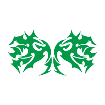 Polep vozidla Tetování 197 (12 - zelená) SAMOLEPKA NA AUTO, NÁLEPKA, FÓLIE, POLEP, TUNING, VLASTNÍ TEXT, TISK, AUTOSAMOLEPKY.cz, POLEPY, OBRÁZEK, LOGO, 3D STICKERS