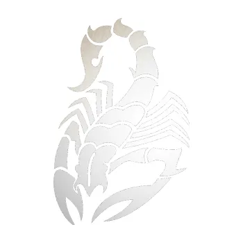 Polep vozidla Štír 012 levá (82 - odrazková reflexní bílá) SAMOLEPKA NA AUTO, NÁLEPKA, FÓLIE, POLEP, TUNING, VLASTNÍ TEXT, TISK, AUTOSAMOLEPKY.cz, POLEPY, OBRÁZEK, LOGO, 3D STICKERS