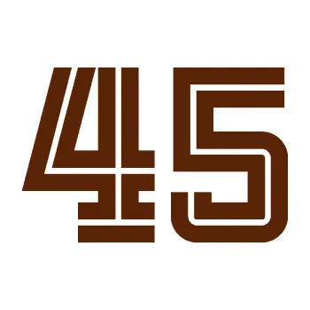 Polep vozidla Startovní číslo 45 typ 7 (15 - hnědá) SAMOLEPKA NA AUTO, NÁLEPKA, FÓLIE, POLEP, TUNING, VLASTNÍ TEXT, TISK, AUTOSAMOLEPKY.cz, POLEPY, OBRÁZEK, LOGO, 3D STICKERS