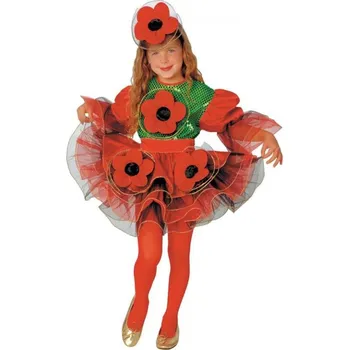 Karnevalový kostým Stamco Dětský kostým Maková panenka