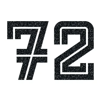 Polep vozidla Startovní číslo 72 typ 7 (85 - Ultra Metalic černá) SAMOLEPKA NA AUTO, NÁLEPKA, FÓLIE, POLEP, TUNING, VLASTNÍ TEXT, TISK, AUTOSAMOLEPKY.cz, POLEPY, OBRÁZEK, LOGO, 3D STICKERS