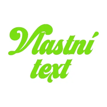 Polep vozidla Vlastní text - Seventies (04 - zelená kawasaki) SAMOLEPKA NA AUTO, NÁLEPKA, FÓLIE, POLEP, TUNING, VLASTNÍ TEXT, TISK, AUTOSAMOLEPKY.cz, POLEPY, OBRÁZEK, LOGO, 3D STICKERS