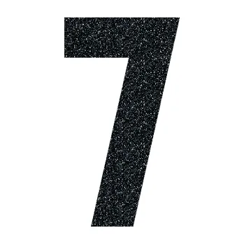 Polep vozidla Startovní číslo 7 (85 - Ultra Metalic černá) SAMOLEPKA NA AUTO, NÁLEPKA, FÓLIE, POLEP, TUNING, VLASTNÍ TEXT, TISK, AUTOSAMOLEPKY.cz, POLEPY, OBRÁZEK, LOGO, 3D STICKERS