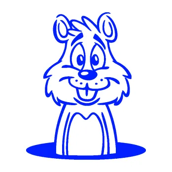 Samolepící dekorace SAMOLEPKA Sysel 001 pravá kouká z nory (19 - modrá dynamic) NA AUTO, NÁLEPKA, FÓLIE, POLEP, TUNING, VLASTNÍ TEXT, TISK, AUTOSAMOLEPKY.cz, POLEPY, OBRÁZEK, LOGO, SAMOLEPKY