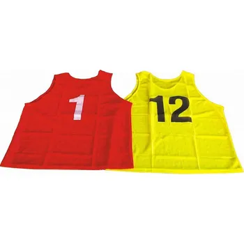Sport Sada rozlišovacích dresů s čísly 1-12 velikost S Žlutá