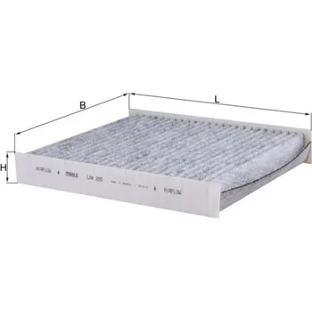 Ventilátor topení a klimatizace Filtr, vzduch v interiéru KNECHT LAK 220