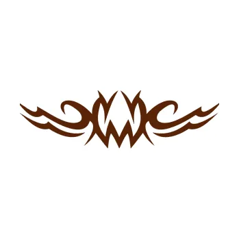 Polep vozidla Tetování 096 (15 - hnědá) SAMOLEPKA NA AUTO, NÁLEPKA, FÓLIE, POLEP, TUNING, VLASTNÍ TEXT, TISK, AUTOSAMOLEPKY.cz, POLEPY, OBRÁZEK, LOGO, 3D STICKERS