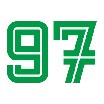 Polep vozidla Startovní číslo 97 typ 7 (12 - zelená) SAMOLEPKA NA AUTO, NÁLEPKA, FÓLIE, POLEP, TUNING, VLASTNÍ TEXT, TISK, AUTOSAMOLEPKY.cz, POLEPY, OBRÁZEK, LOGO, 3D STICKERS