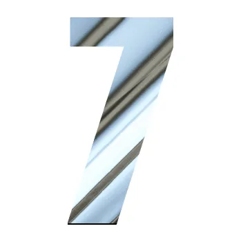 Samolepicí dekorace na vozidlo Startovní číslo 7 typ 2 (80 - chrom fólie stříbrná zrcadlová) SAMOLEPKA NA AUTO, NÁLEPKA, FÓLIE, POLEP, TUNING, VLASTNÍ TEXT, TISK, AUTOSAMOLEPKY.cz, POLEPY, OBRÁZEK, LOGO, 3D STICKERS