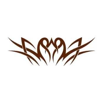 Polep vozidla Tetování 032 (15 - hnědá) SAMOLEPKA NA AUTO, NÁLEPKA, FÓLIE, POLEP, TUNING, VLASTNÍ TEXT, TISK, AUTOSAMOLEPKY.cz, POLEPY, OBRÁZEK, LOGO, 3D STICKERS