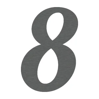 Polep vozidla Startovní číslo 8 typ 3 (62 - škrábaný titan) SAMOLEPKA NA AUTO, NÁLEPKA, FÓLIE, POLEP, TUNING, VLASTNÍ TEXT, TISK, AUTOSAMOLEPKY.cz, POLEPY, OBRÁZEK, LOGO, 3D STICKERS