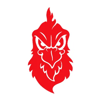 Samolepící dekorace SAMOLEPKA Slepička 003 pravá (10 - červená) NA AUTO, NÁLEPKA, FÓLIE, POLEP, TUNING, VLASTNÍ TEXT, TISK, AUTOSAMOLEPKY.cz, POLEPY, OBRÁZEK, LOGO, SAMOLEPKY