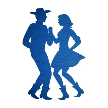 Samolepicí dekorace na vozidlo Tanec 011 levá two step (65 - škrábaný kov modrý) SAMOLEPKA NA AUTO, NÁLEPKA, FÓLIE, POLEP, TUNING, VLASTNÍ TEXT, TISK, AUTOSAMOLEPKY.cz, POLEPY, OBRÁZEK, LOGO, 3D STICKERS