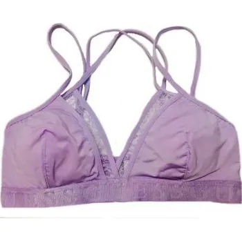Podprsenka Dámská nevyztužená podprsenka Guess O91C09 fialová XS