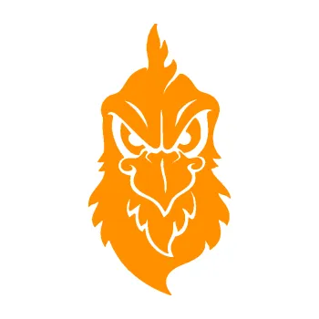 Samolepící dekorace Slepička 003 pravá (06 - oranžová) SAMOLEPKA NA AUTO, NÁLEPKA, FÓLIE, POLEP, TUNING, VLASTNÍ TEXT, TISK, AUTOSAMOLEPKY.cz, POLEPY, OBRÁZEK, LOGO, 3D STICKERS