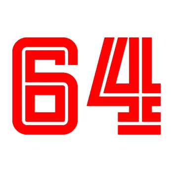 Polep vozidla Startovní číslo 64 typ 7 (74 - Fluorescentní červená) SAMOLEPKA NA AUTO, NÁLEPKA, FÓLIE, POLEP, TUNING, VLASTNÍ TEXT, TISK, AUTOSAMOLEPKY.cz, POLEPY, OBRÁZEK, LOGO, 3D STICKERS