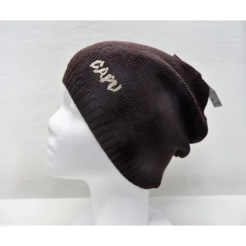 Čepice Prodloužená čepice CAPU hnědá (1726)