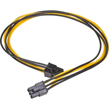 Kabel do PC AKYGA Kabel: napájecí z obou stran,PCI-E 6pin zásuvka 0,4m