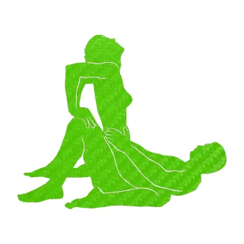 Polep vozidla Sexy siluety 021 (58 - 3D karbon zelený kawasaki) SAMOLEPKA NA AUTO, NÁLEPKA, FÓLIE, POLEP, TUNING, VLASTNÍ TEXT, TISK, AUTOSAMOLEPKY.cz, POLEPY, OBRÁZEK, LOGO, 3D STICKERS