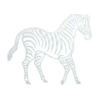 Samolepící dekorace SAMOLEPKA Zebra 002 pravá (51 - 3D karbon bílý) NA AUTO, NÁLEPKA, FÓLIE, POLEP, TUNING, VLASTNÍ TEXT, TISK, AUTOSAMOLEPKY.cz, POLEPY, OBRÁZEK, LOGO, SAMOLEPKY